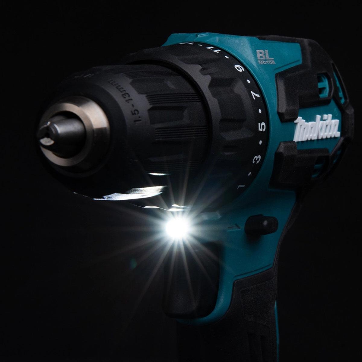 Makita DHP490Z 18V LXT Li-Ion Brushless Combi Drill with 1 x 9.0Ah Battery & Charger