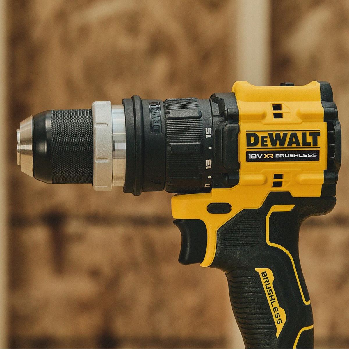 Dewalt DCD803NT-XJ 18V XR Brushless Multi-Head Drill Driver Body Only with Interchangeable Heads & Case