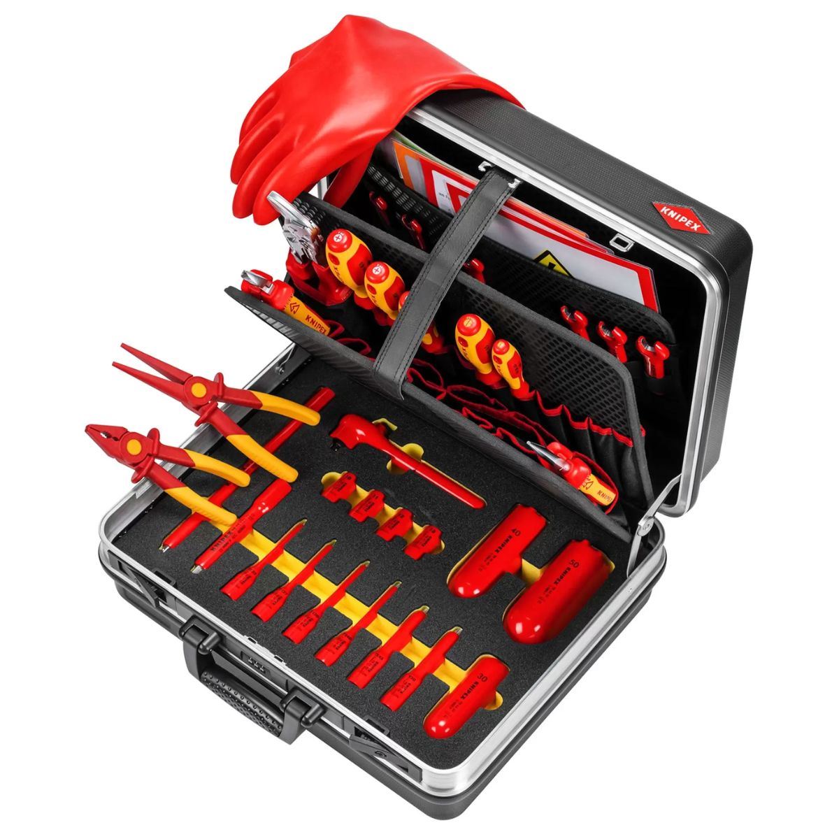 Knipex 00 21 05 EV Tool Case Basic E-Mobility 34 Parts 410mm 13171
