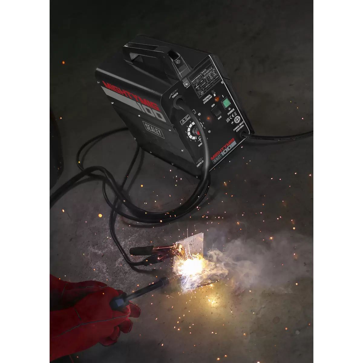 Sealey MIGHTYMIG100 Gasless MIG Welder 100A/230V