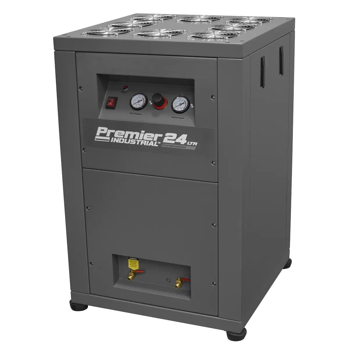 Sealey SAC01VLN 24L Oil Free Low Noise Direct Drive Air Compressor 3hp & 230V/13A
