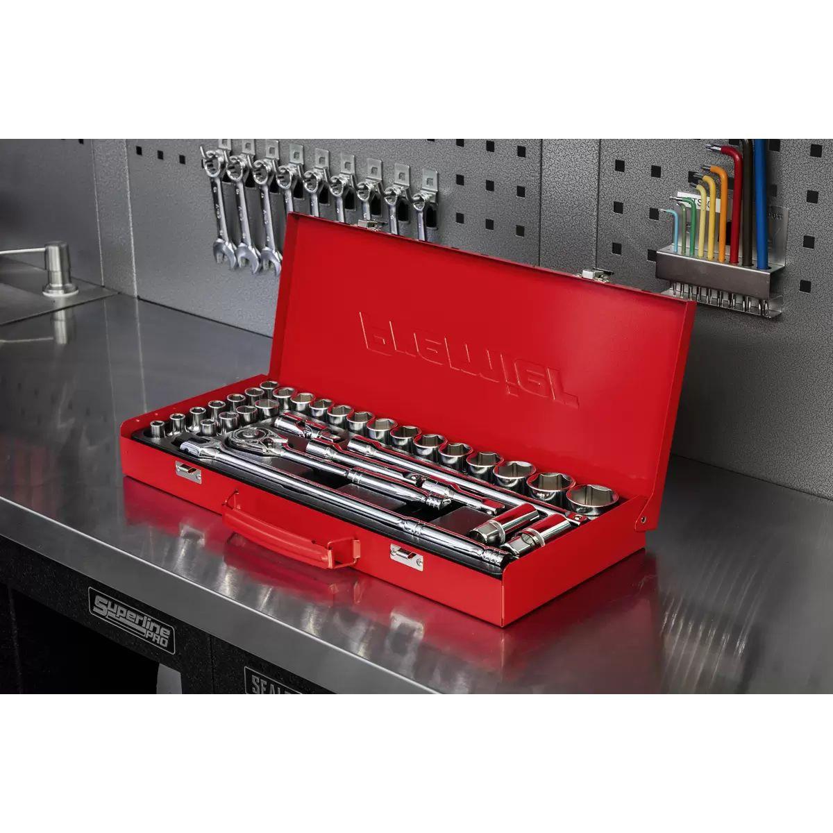 Sealey AK693 Socket Set 32pc 1/2