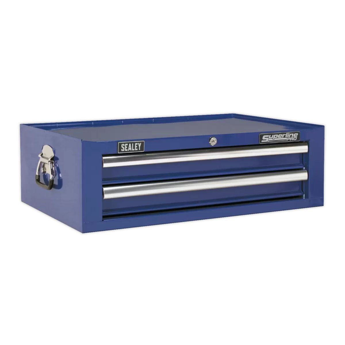 Sealey TBTPCOMBO5 Tool Chest Combination 14 Drawer with Ball Bearing Slides Blue & 446pc Tool Kit