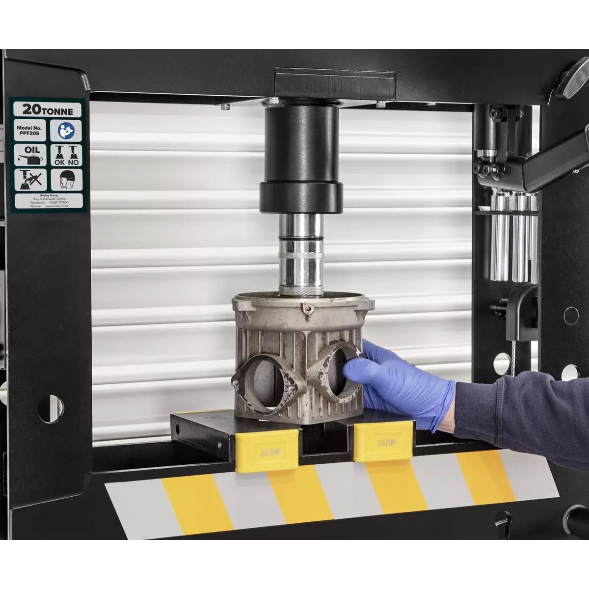 Sealey PPF20S Viking Hydraulic Press 20 Tonne Floor Type