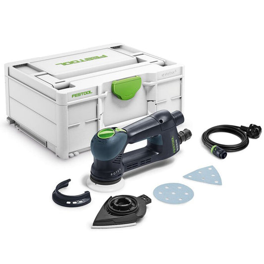 Festool ROTEX RO 90 DX FEQ-Plus 90mm Geared Eccentric Sander 230V GB With Systainer - 576261