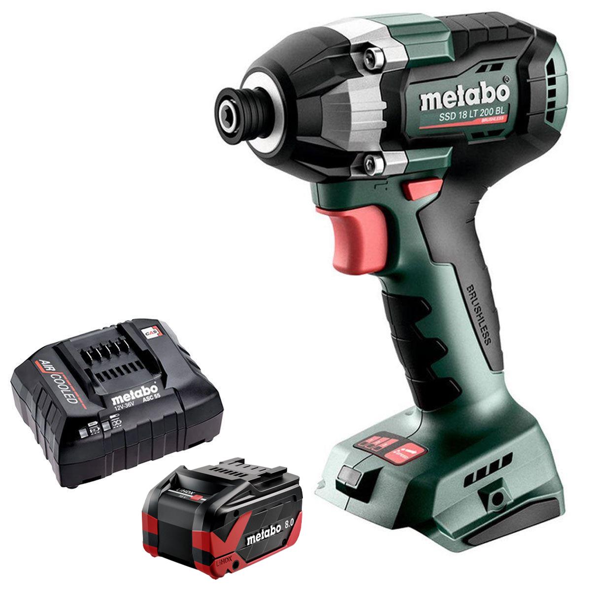 Metabo SSD 18 LT 200 BL 18V Brushless 1/4