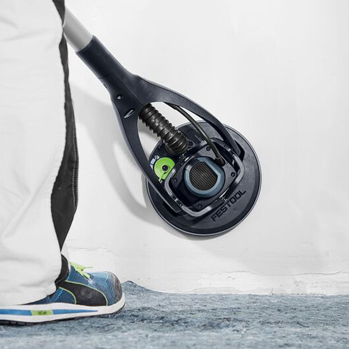 Festool PLANEX LHS 2-M 225 EQ 230V GB Brushless Long-Reach Sander With Carrying Bag - 577357 Item Condition Damaged Box