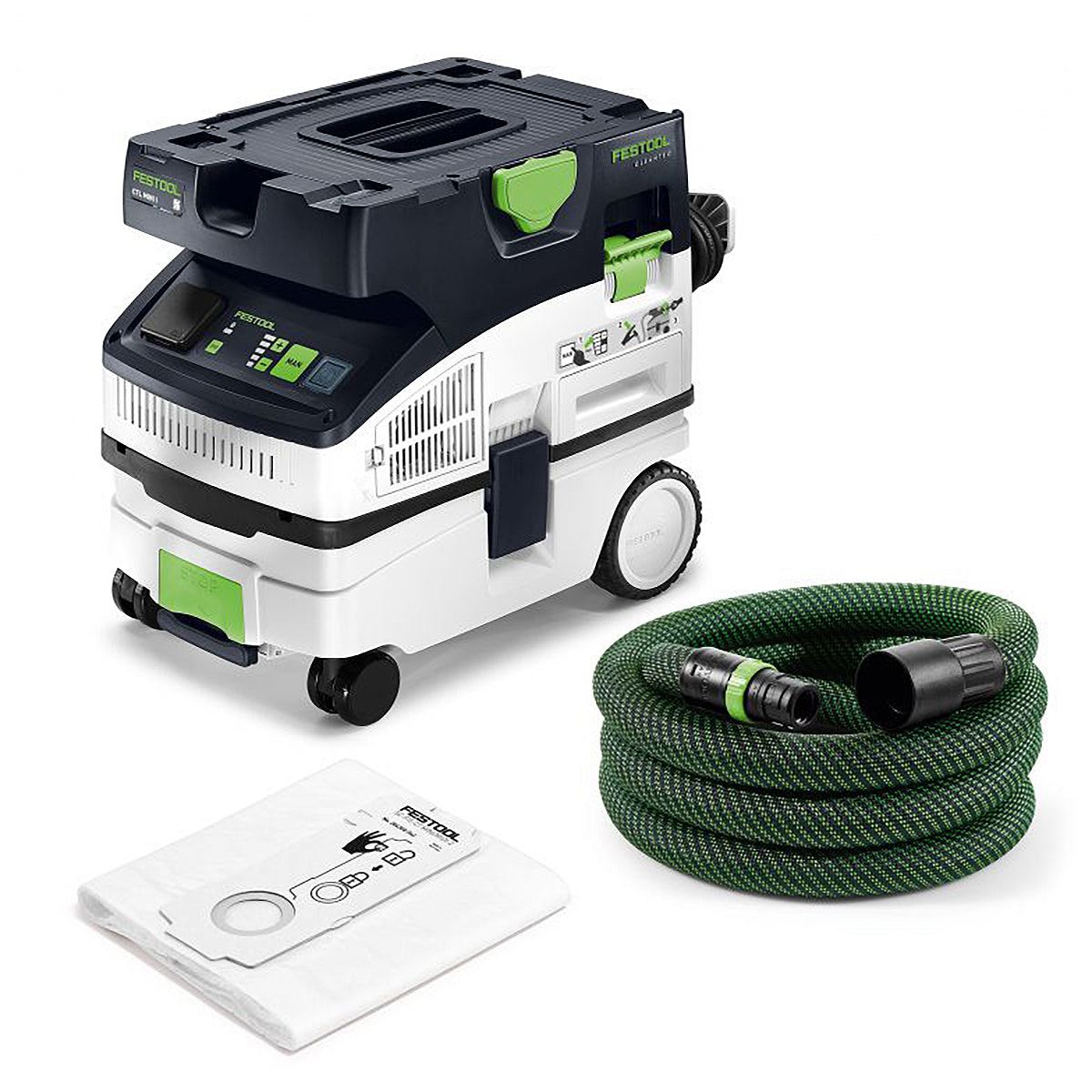 Festool CTL MINI I 230V GB Mobile Dust Extractor CLEANTEC - 578315 With Bluetooth Remote Control 578499