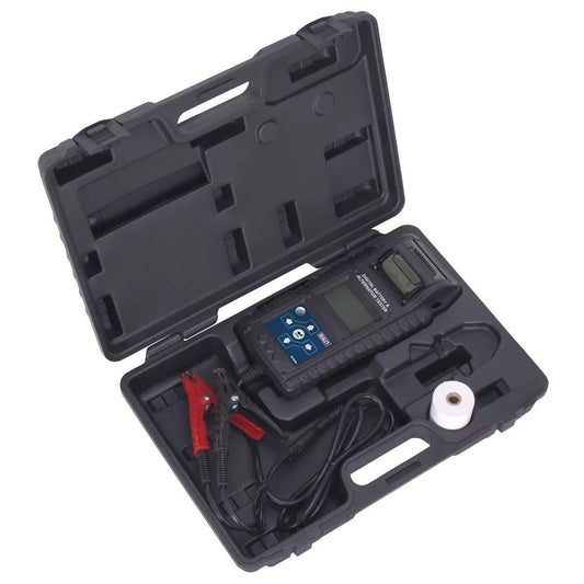 Sealey BT2015 6/12/24V Digital Start/Stop Battery & Alternator Tester with Printer