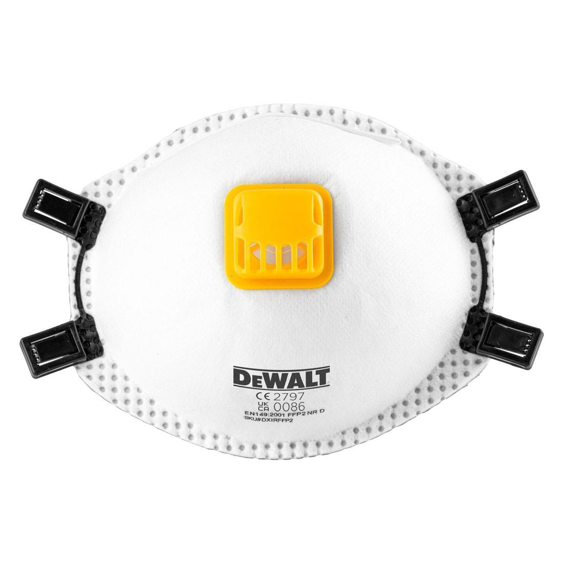 Dewalt Disposable Respirator Face Mask Pack of 2 DXIRFFP22