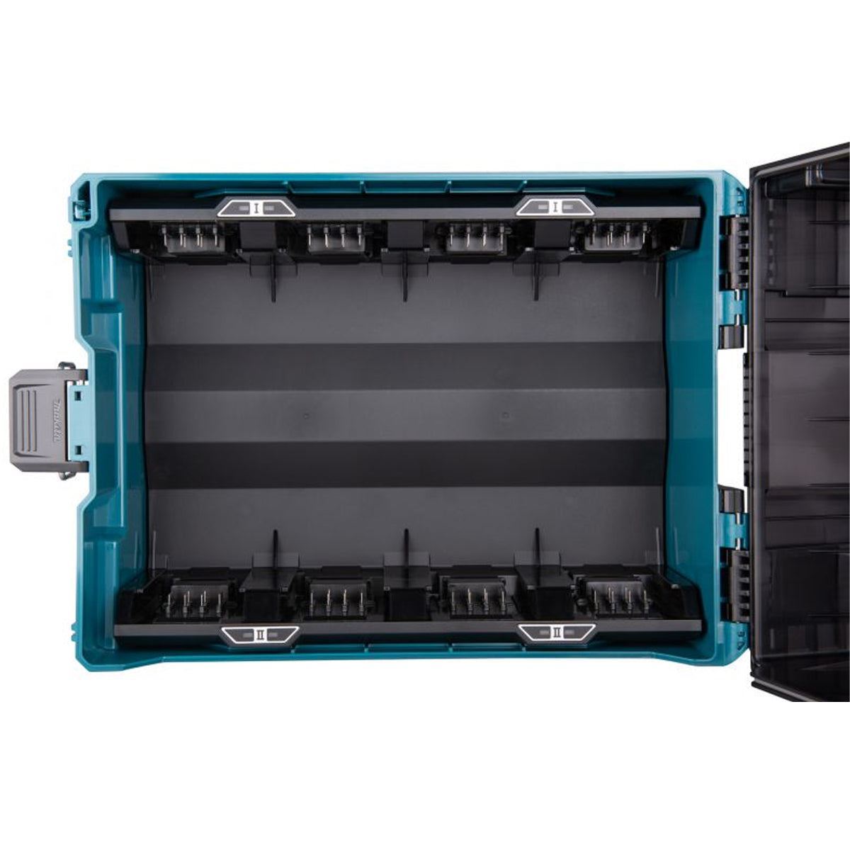 Makita BCC01 40V XGT Battery Charging Makpac Case With 4 x Batteries