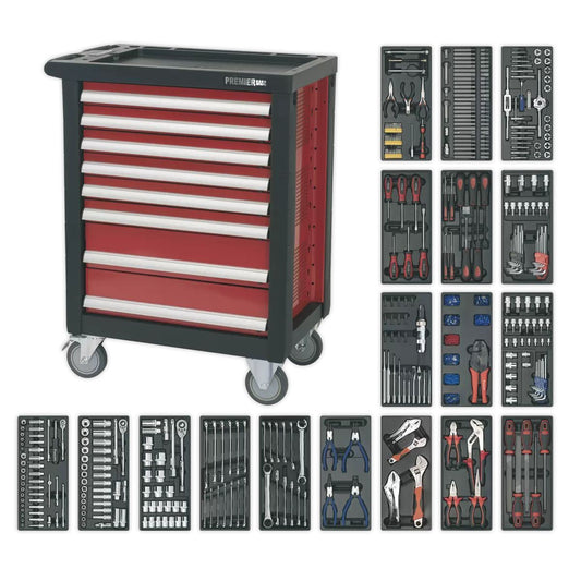 Sealey AP2408TTC08 Roll cab 8 Drawer 707pc Tool Kit