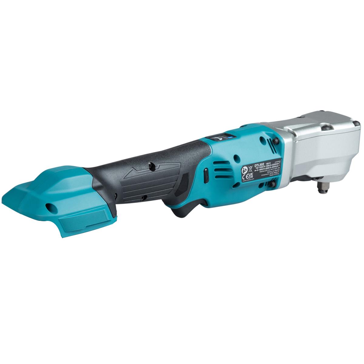 Makita DTL302Z 18V LXT Brushless Angle Impact Wrench with 1 x 6.0Ah Battery & Charger