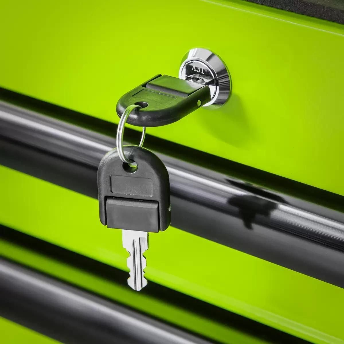 Sealey AP26479THV Rollcab 7 Drawer with Ball-Bearing Slides Green/Black