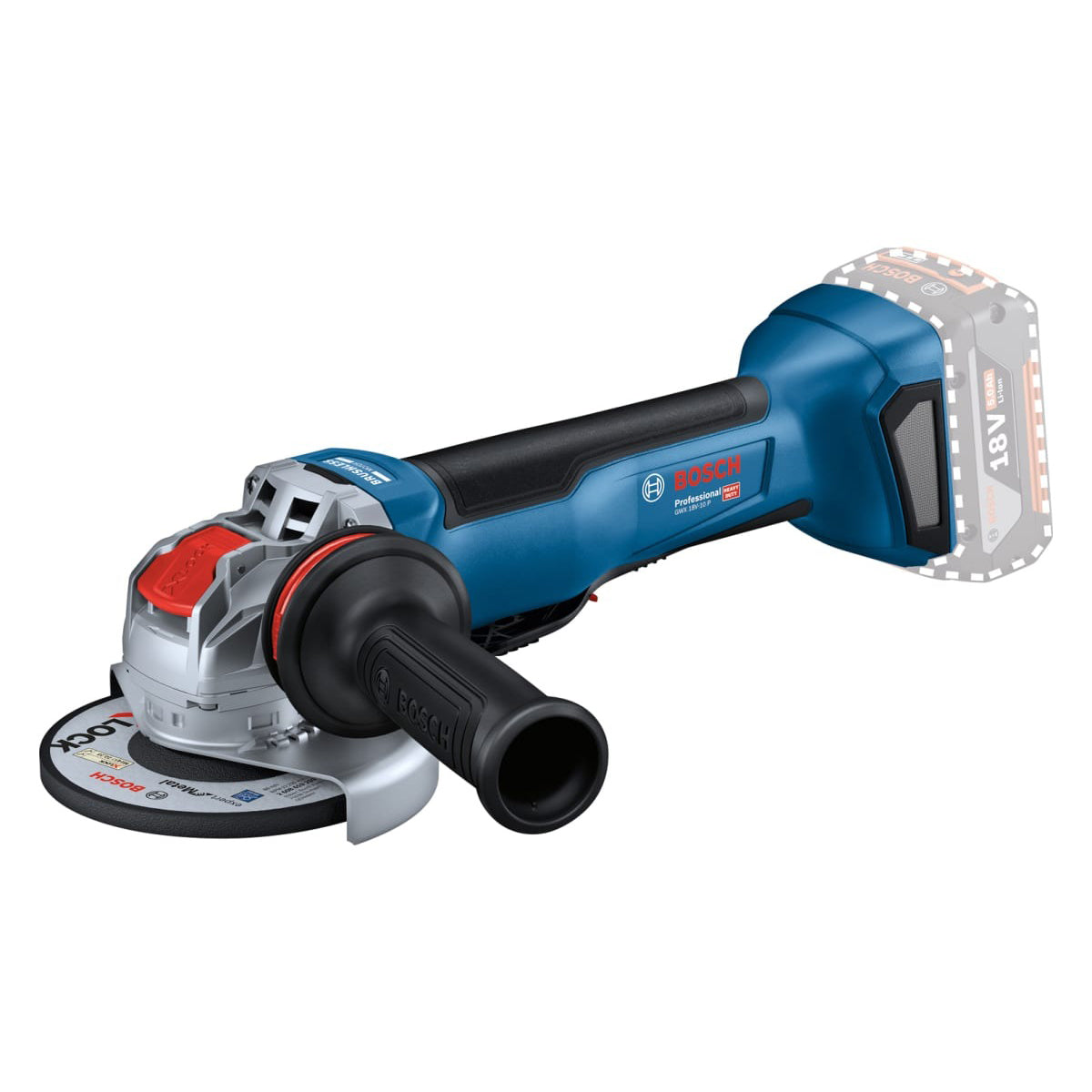 Bosch GWX 18V-10P Professional X-LOCK 125mm Angle Grinder Body Only 06019J4200