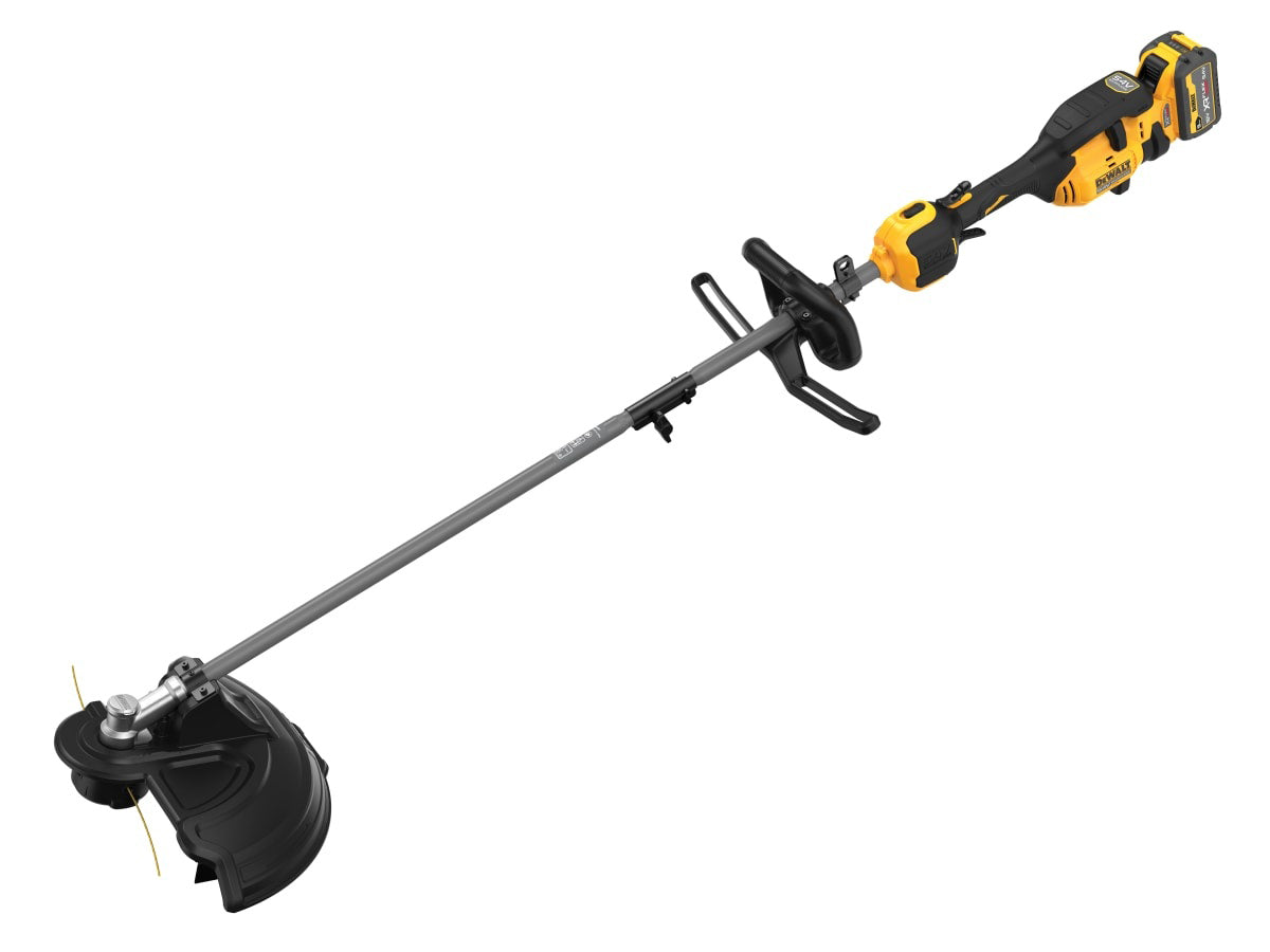 Dewalt DCMAS5713X1 54V Flexvolt Brushless Split Boom System Grass Trimmer with 1 x 3.0Ah Battery & Charger