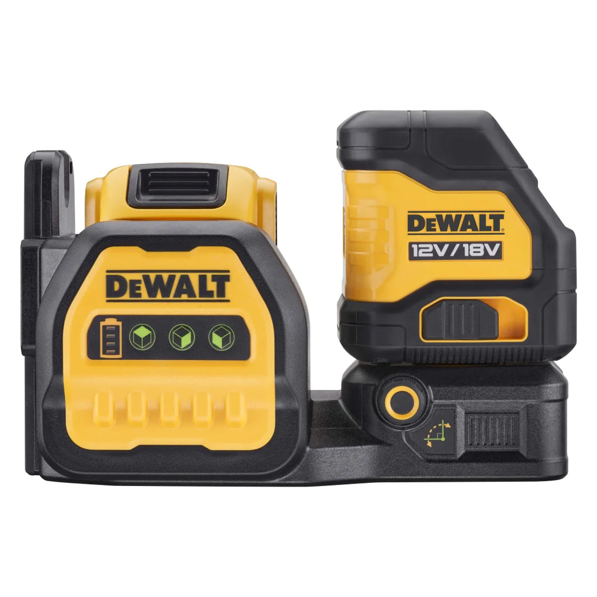 Dewalt DCE088 D1G18 12/18V Self-Levelling Cross Line Green Beam Laser 1 x 2.0Ah Li-ion Battery & Charger with Case
