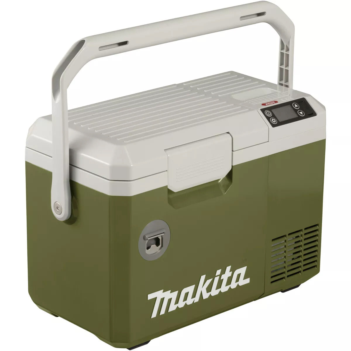 Makita CW003GX001 40Vmax XGT Cordless Olive Green Cooler and Warmer Box 7 Litre With 1 x 3.0Ah Battery & Charger