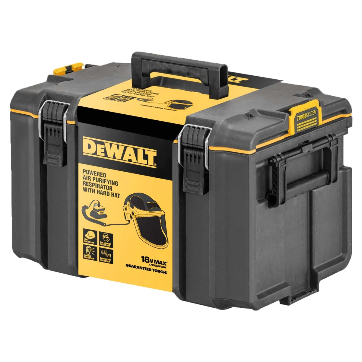 Dewalt DWRGH2SB21 Powered Air Purifying Respirator with Hard Hat With 1 x 2.0AH Battery & Charger