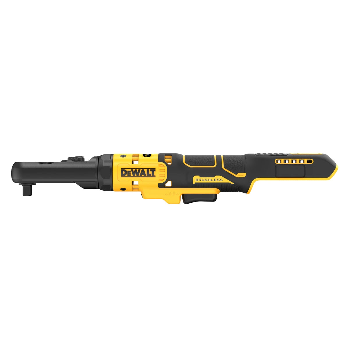 Dewalt DCF510N 18V XR 3/8in & 1/2in Sealed Head Ratchet Body Only Powerful & Durable for Automotive