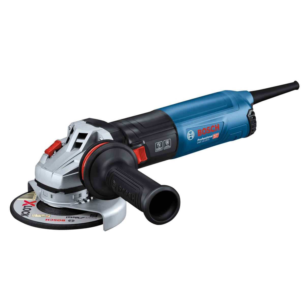 Bosch GWS 14-125 S Compact Design, Professional Angle Grinder 240V/1400W 06017D0170