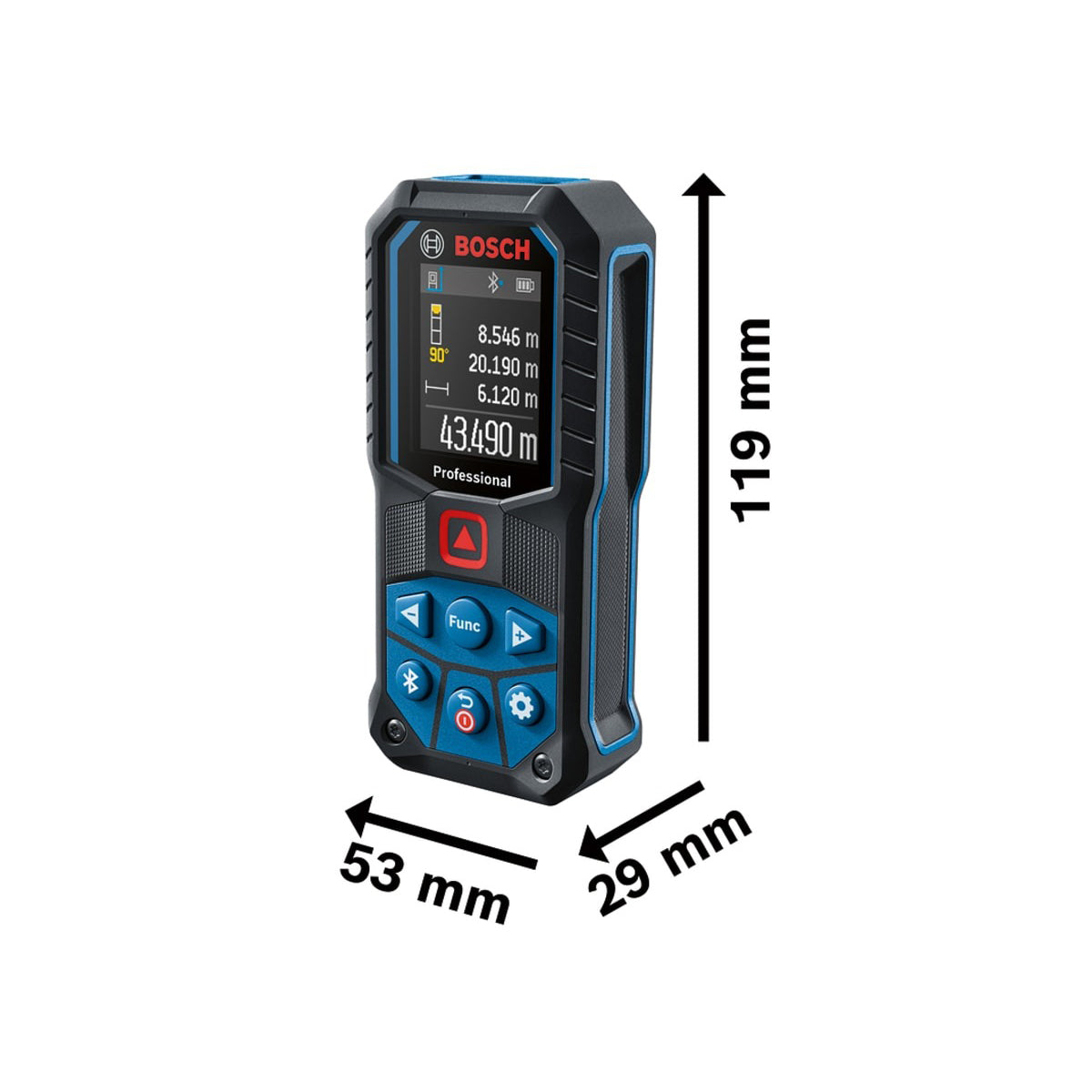 Bosch GLM 50-27 C Professional Laser MeasureDurable & Accurate Measurement Tool 0601072T00