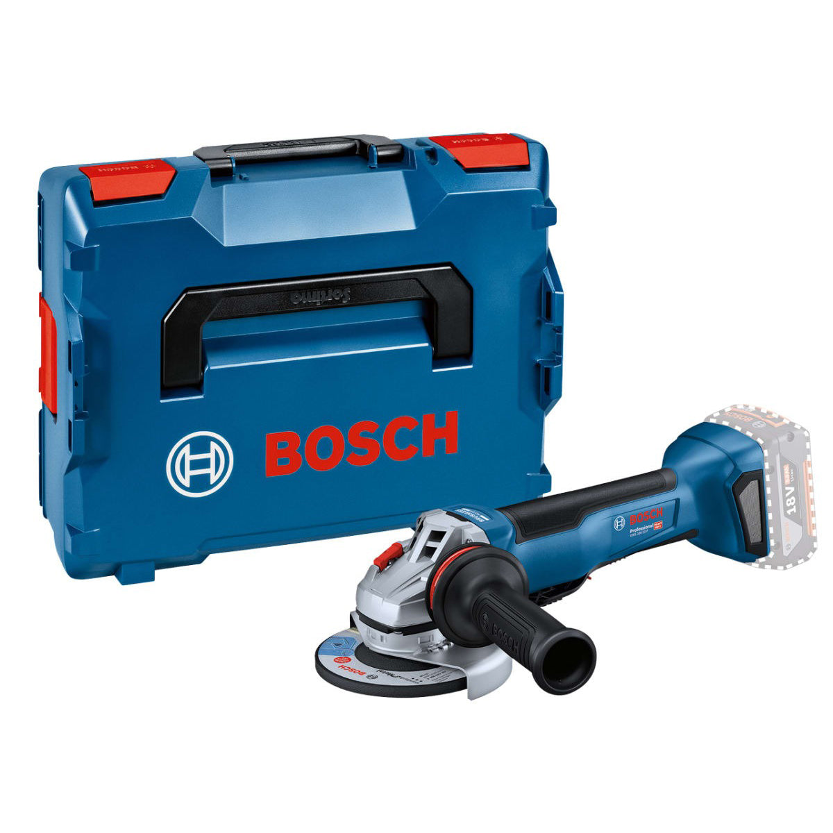 Bosch GWS 18V-10P 125mm Professional Angle Grinder with Protection Switch Body Only 06019J4100