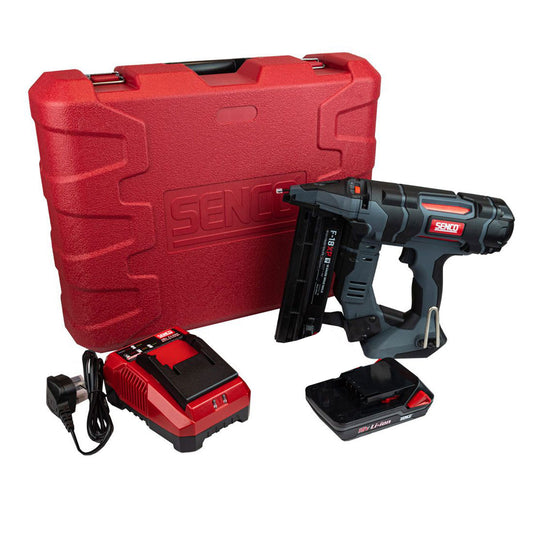 Senco 10M7001N F-18 Fusion 18V 18 Gauge Brad Nailer With 1 x 1.5Ah Battery & Case Item Condition Box Opened Never Used