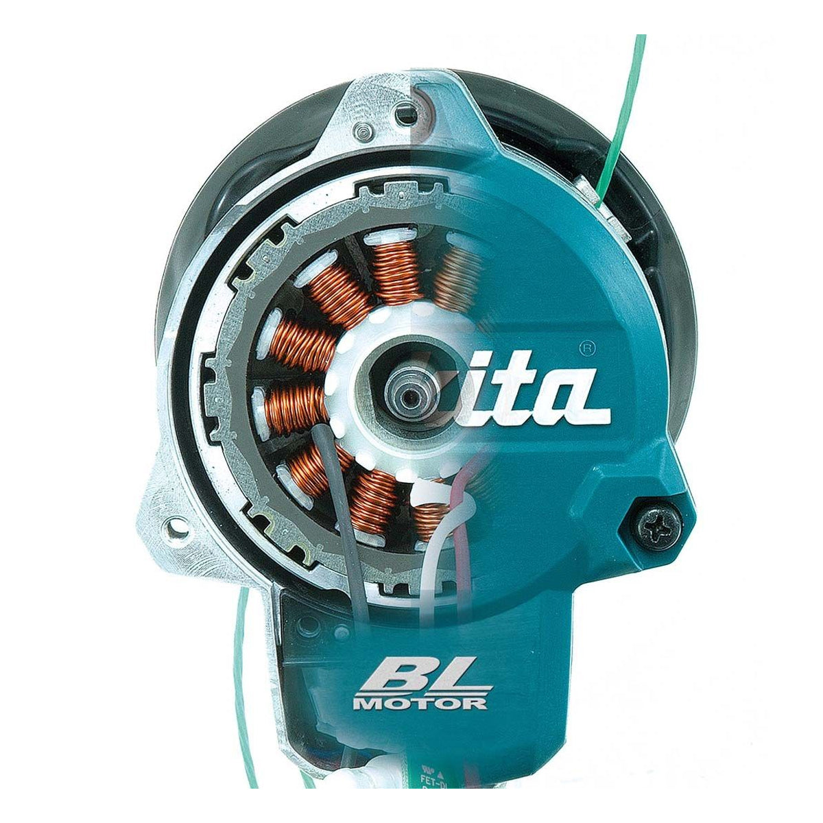 Makita DUR368LZ 36V LXT Brushless Line Trimmer Body Only Powerful Cutting Performance for Your Garden