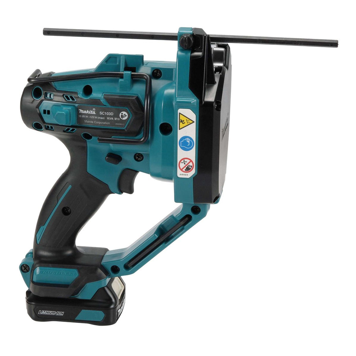 Makita SC103DSAJ 12V max CXT Threaded Rod Cutter With 2 x 2.0Ah Batteries, Charger & Case