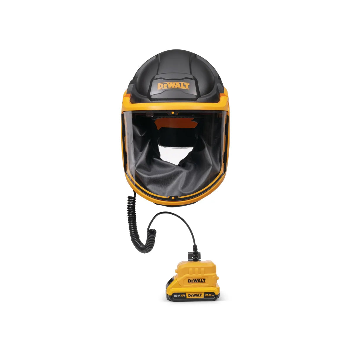 Dewalt DWRGH2SB21 Powered Air Purifying Respirator with Hard Hat With 1 x 2.0AH Battery & Charger