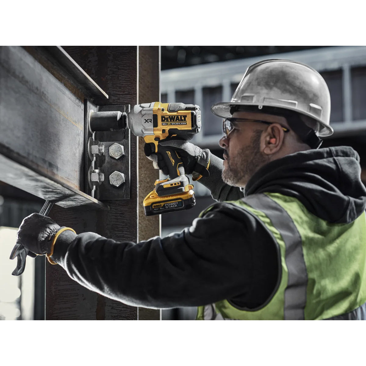 Dewalt DCF961N 18V High Torque 1/2in Impact Wrench Body Only Powerful & Durable for Heavy-Duty Applications