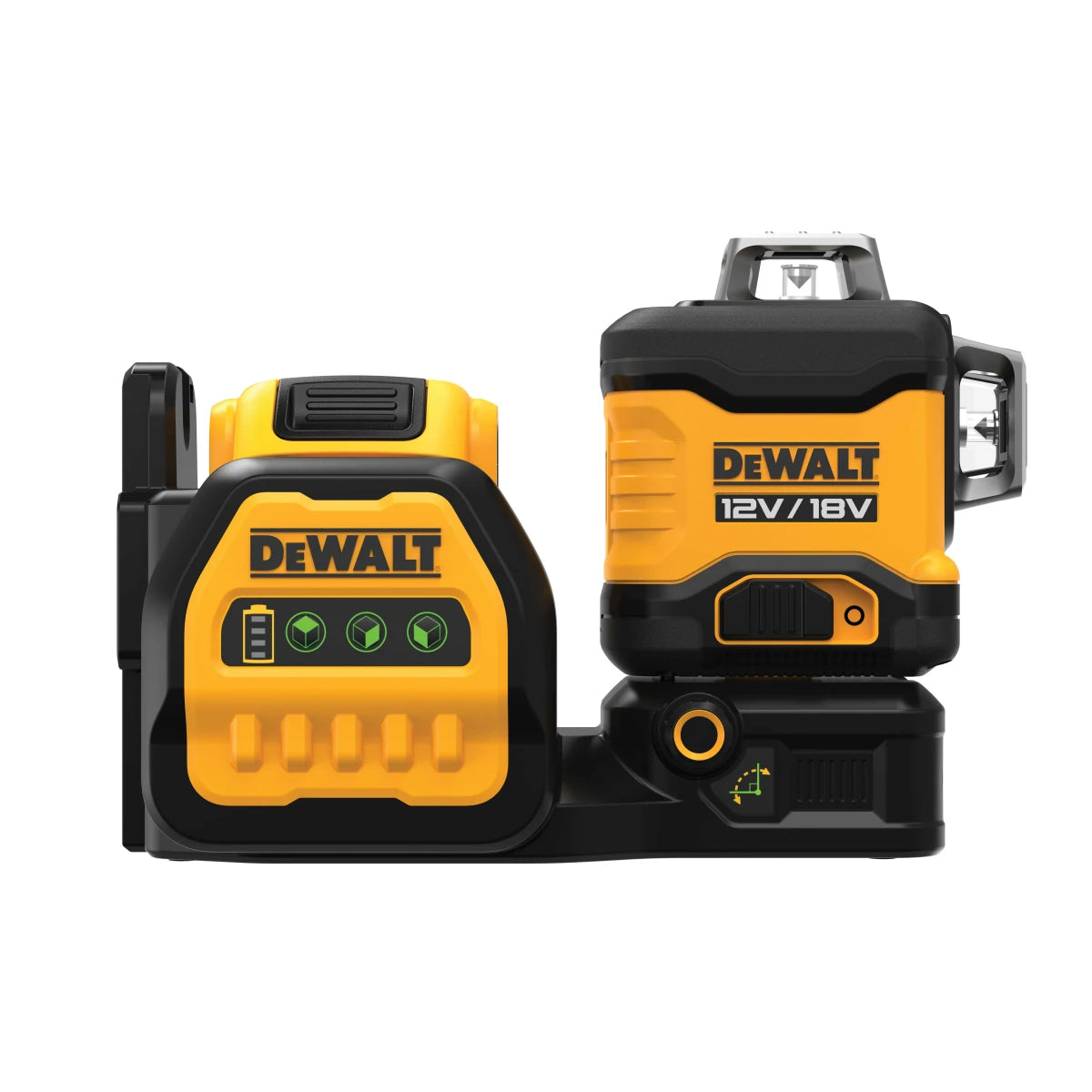 Dewalt DCE089D1G18 12/18V Green Multi-Line Laser 3 x 360° With 1 x 2.0Ah Battery Charger & Carry Case