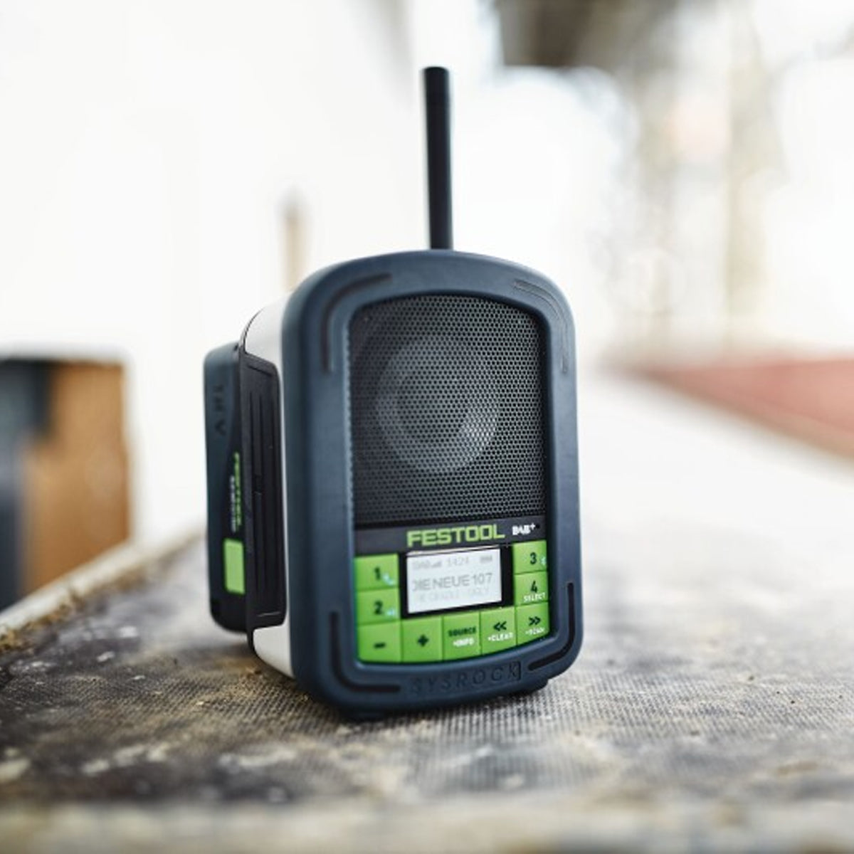 Festool SYSROCK BR 10 DAB+ Construction Site Digital Radio 230V GB With Bluetooth - 202112