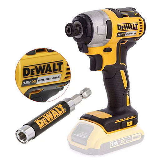 Dewalt DCF887 18V XR Brushless Impact Driver with 80mm Screwdriving Bit Holder