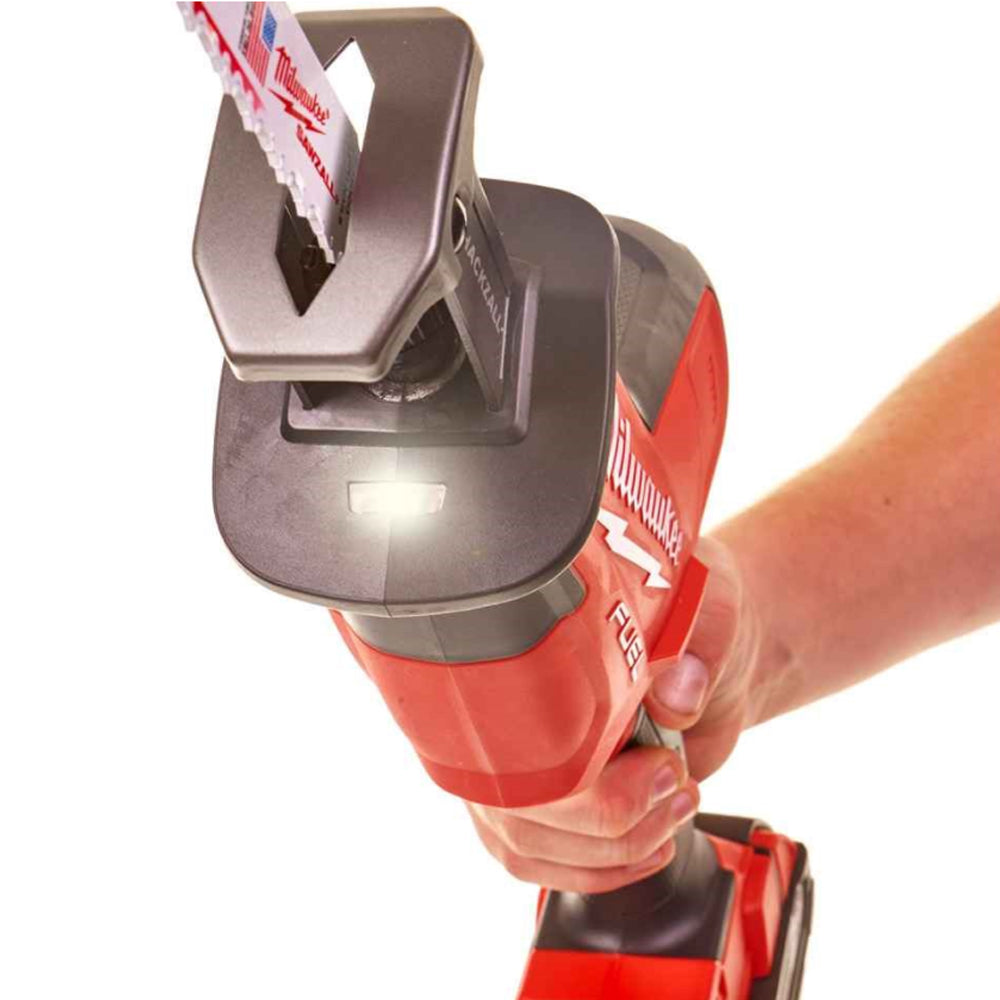 Milwaukee M18FHZ-0 18V Fuel Brushless Hackzall Reciprocating Saw with 1 x 5.5Ah Battery & Charger