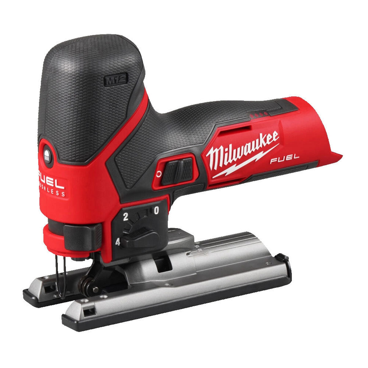 Milwaukee M12FJS-422X 12V Fuel Brushless Jigsaw with 4.0Ah/2.0Ah Batteries Charger & Case 4933493349