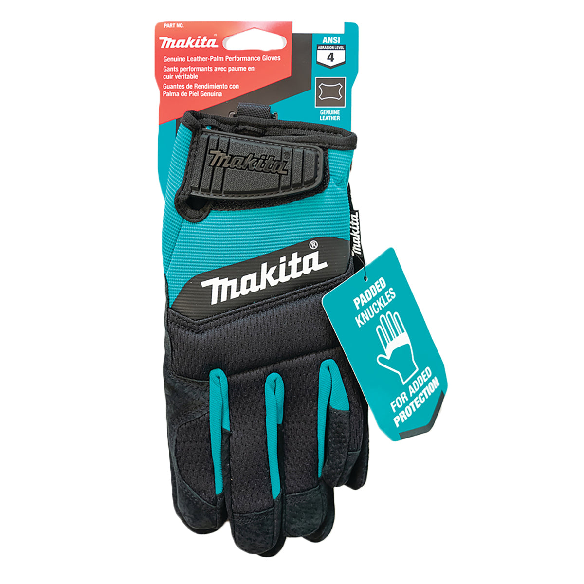 Makita P-84595 Palm Performance Gloves Size Medium