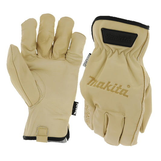 Makita P-84626 Cow Driver Gloves Size Medium