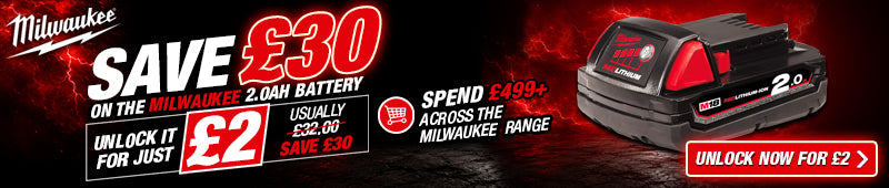 Milwaukee Unlock Offer Banner
