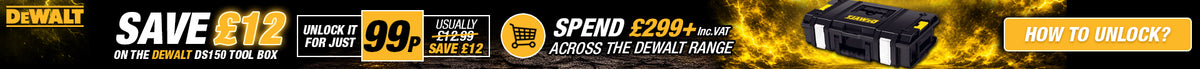 DeWalt Unlock Offer Banner
