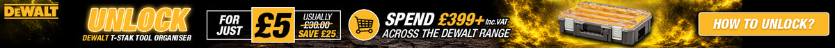 DeWalt Unlock Offer Banner