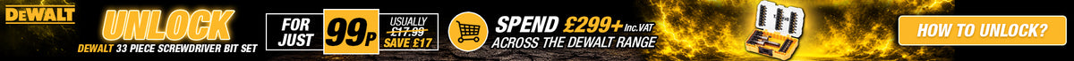 DeWalt Unlock Offer Banner