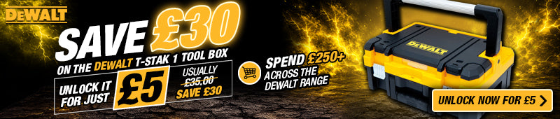 Dewalt Unlock Offer Banner