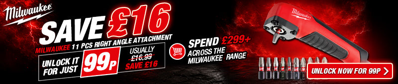 Milwaukee Unlock Offer Banner