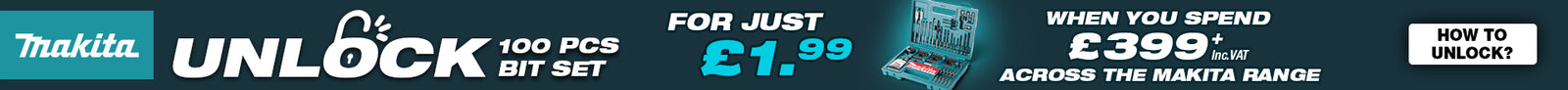 Makita Unlock Offer Banner