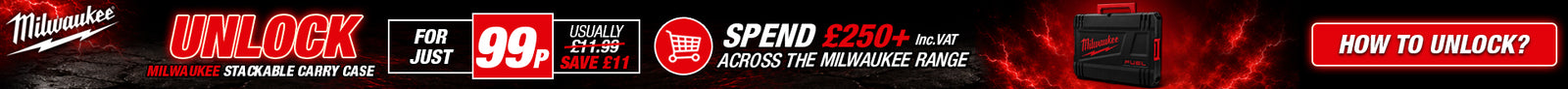 Milwaukee Unlock Offer Banner