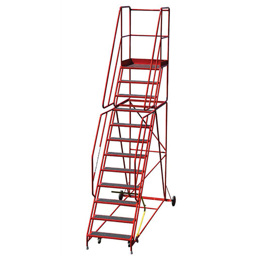 TB Davies 12 Tread Anti-Slip HD Steel Professional Mobile Step Durable & Safe Access 2020-012