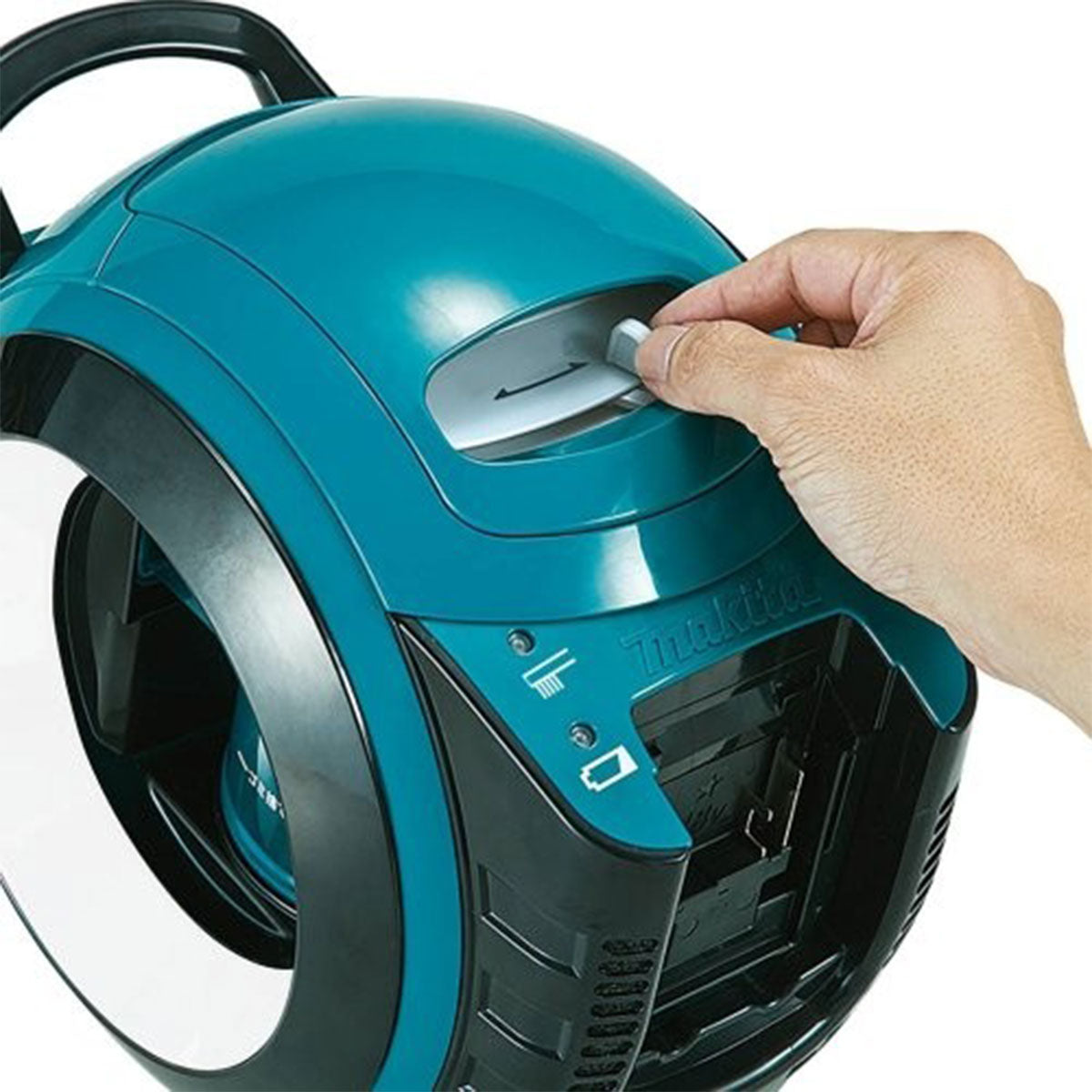 Makita DCL501Z 18V Brushless Cyclone Vacuum Cleaner with 1 x 5.0Ah Battery & Charger