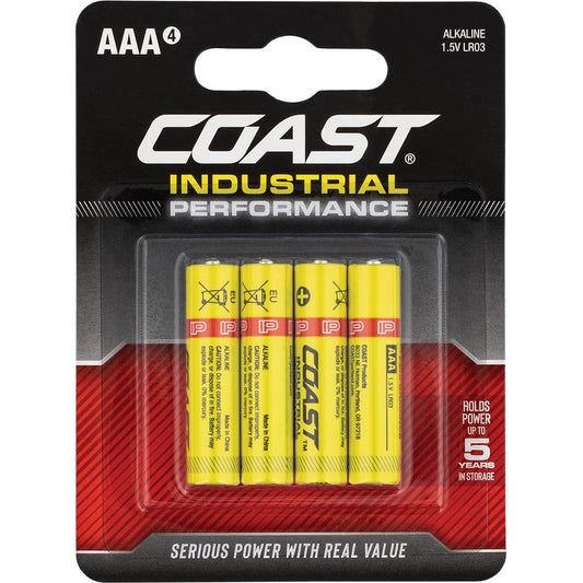Coast IPAAA Industrial Performance Batteries Pack of 4